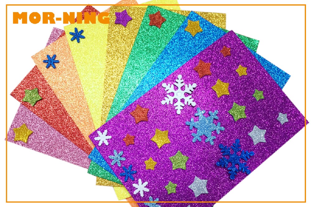 Glitter Eva Foam Sheet