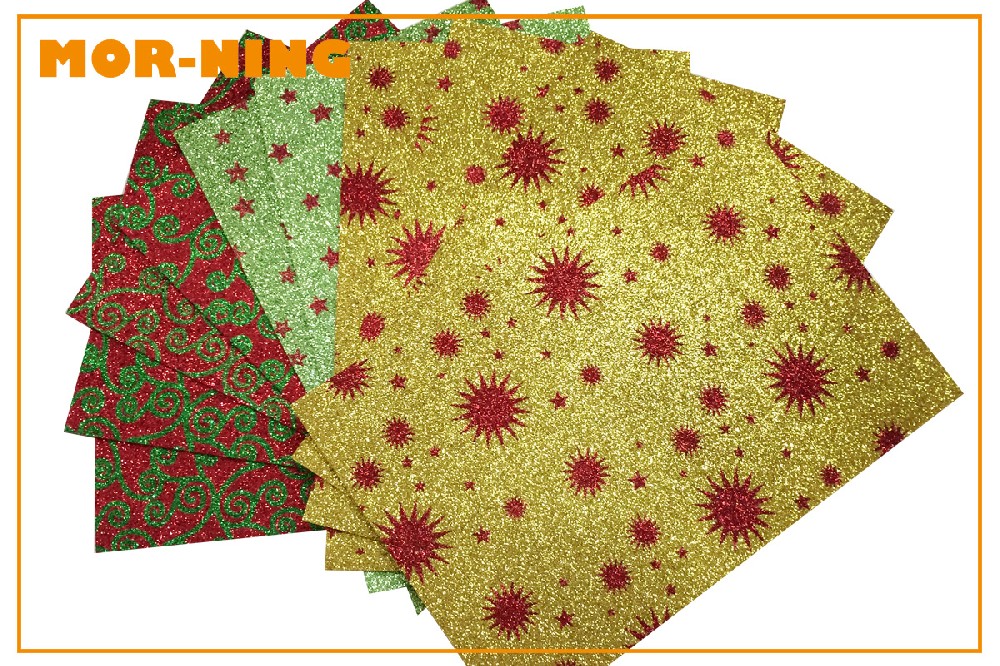 Glitter EVA with Glitter Printed