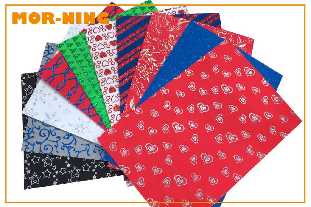 Normal Eva with Glitter Printed