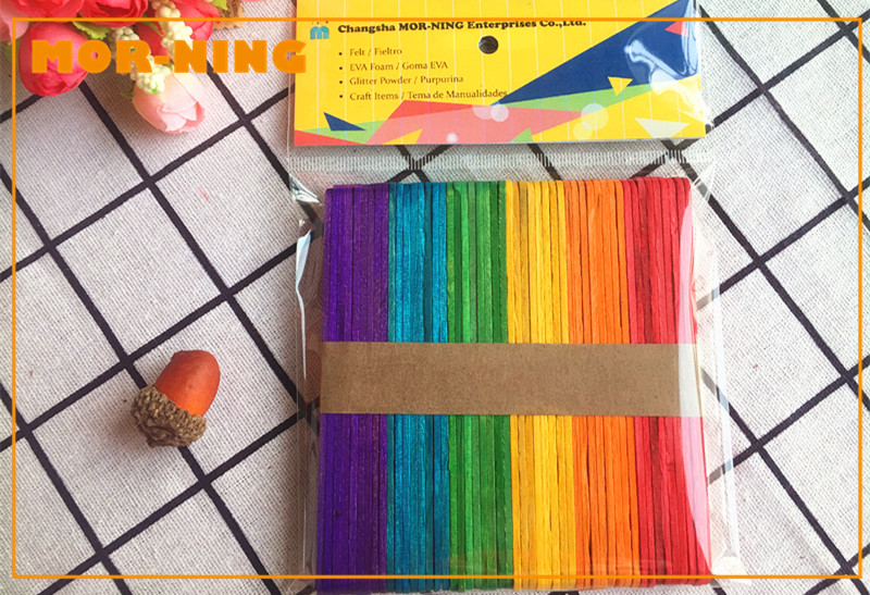 Color Wood Sticks
